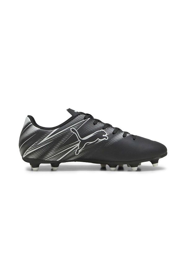 Puma Attacanto FG AG Black Silver Men s Football Boots 107477 01 Trendyol