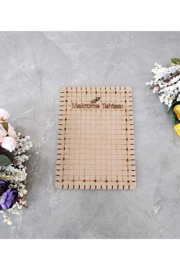 Sultan-Macrame Board - Macrame Project Work Pomace - Large Size 25 cm 1