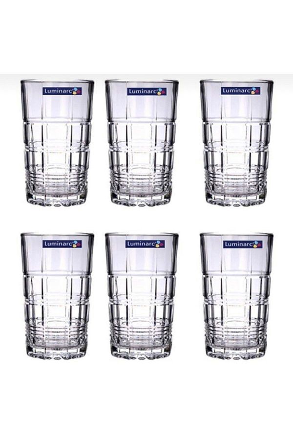 Luminarc-Carlton Set of 6 Soft Drink Glasses 300 Ml 1