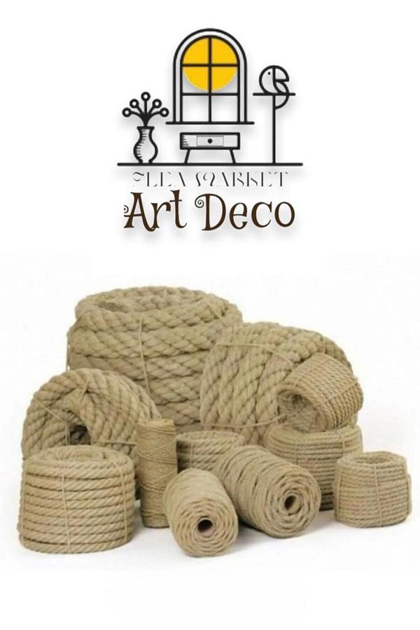 Artdeco-3 mm 100 μέτρα Σχοινί γιούτας Premium Ποιότητας Σχοινί γιούτας - Διακοσμητικό σχοινί - Σχοινί χόμπι 1