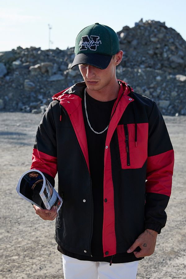 ANTIBIOTIC Men s Seasonal Jacket Double Color Coat Trendyol