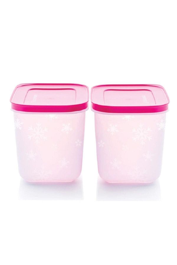 Tupperware-Alaska Set 2 X 1.1 Lt Freezer Storage Container Hsgl 1
