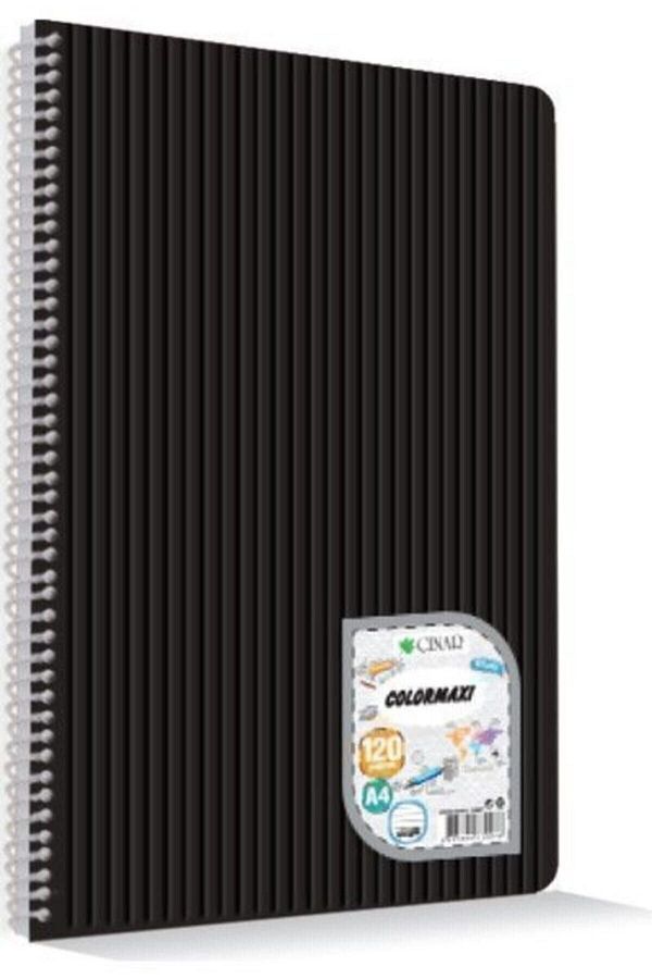 ÇINAR DEFTER-Uninote Colormaxi A4 Sp.pp Cover 40 Yp. Striped 1