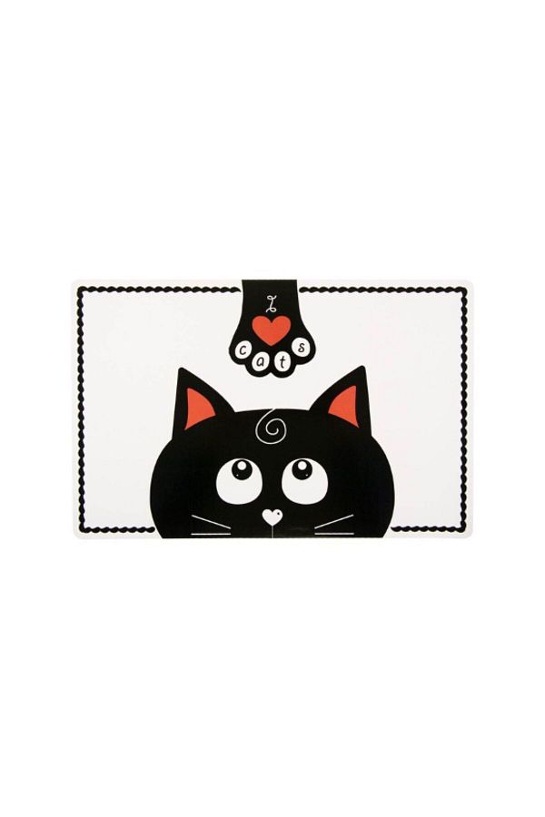lidl-Cat Food and Water Mat with Cat Patterns 1