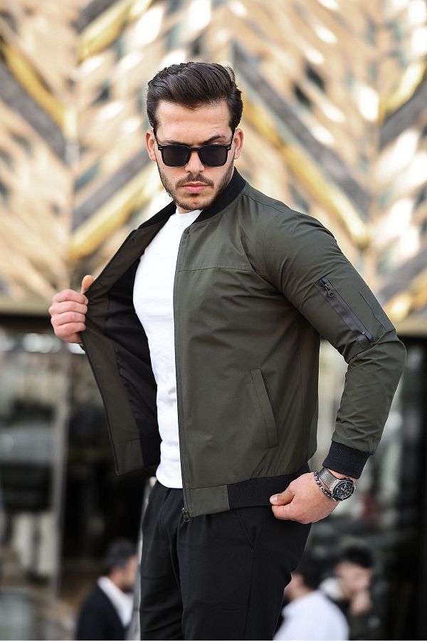 Boymen Men s Seasonal Bomber Jacket Trendyol