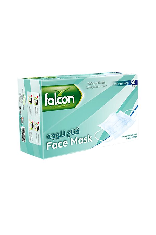 Falcon-FACE MASK R-FALCON FACE MASK W.EAR LOOP-50 PC 1