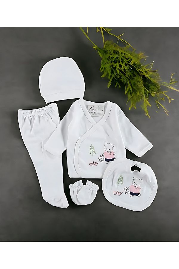 BEREKET BABY 0 3 Months Baby Clothing Set Cute and Teddy Bear Blessings Baby Trendyol