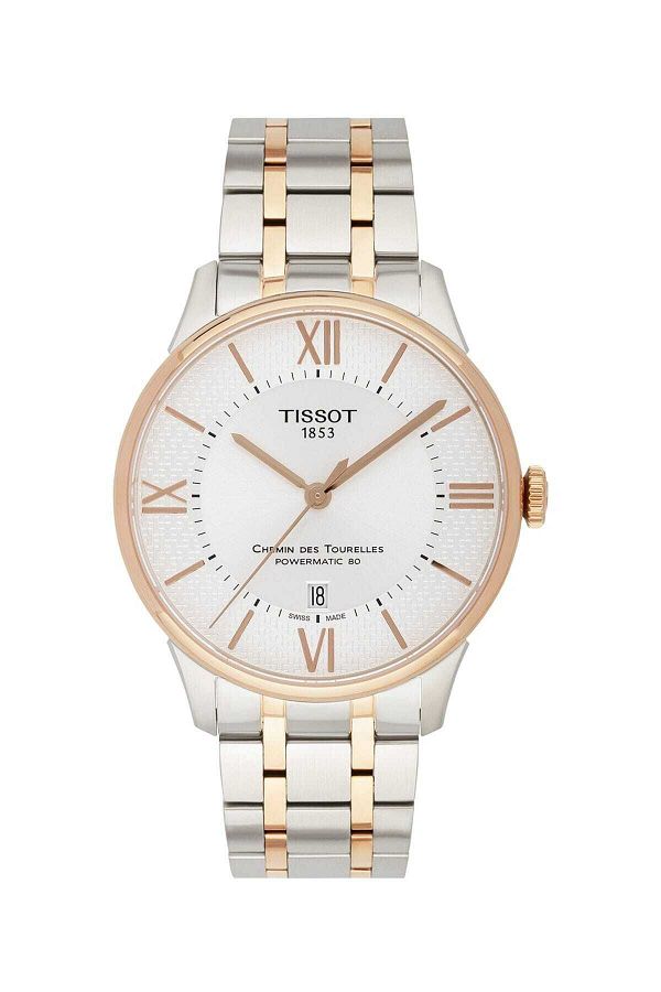 TISSOT-Powermatic 80 Men's Wristwatch - Chemin Des Tourelles T099.407.22.038.01 1