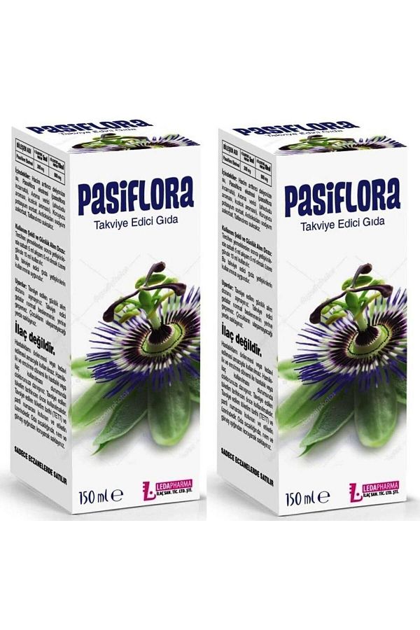 Passiflora-Ledapharma Syrup - 150 ml, 2 Pieces 1