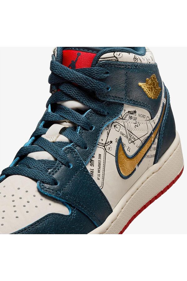 Nike Air Jordan 1 Mid SE Youth Shoes. Trendyol