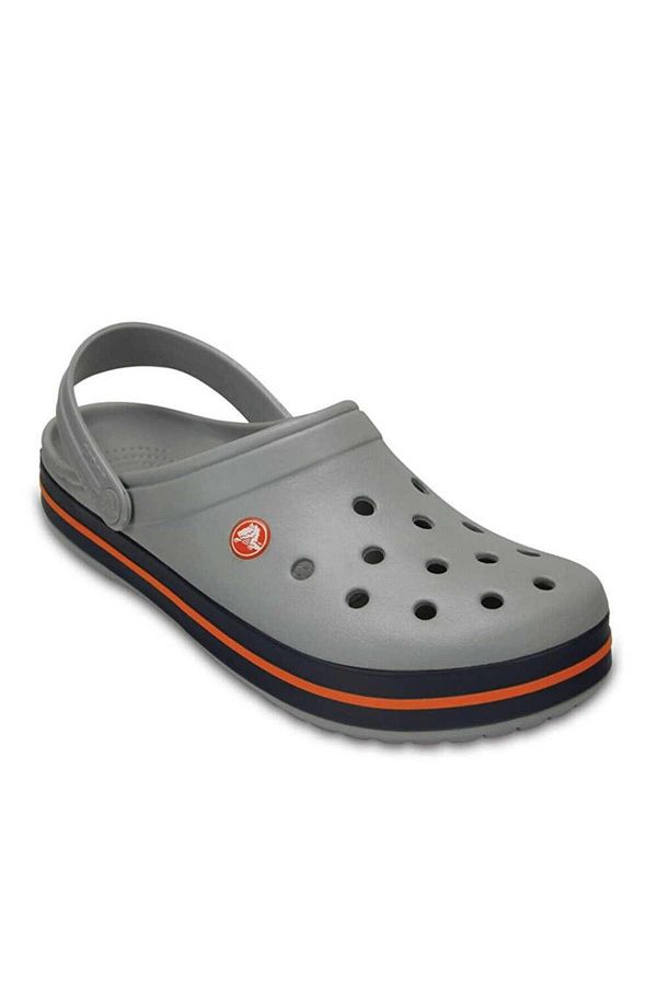 Crocs Crocband ag Light Gray Navy Blue Trendyol