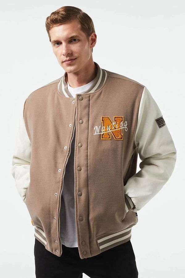 Nautica logo bomber sales