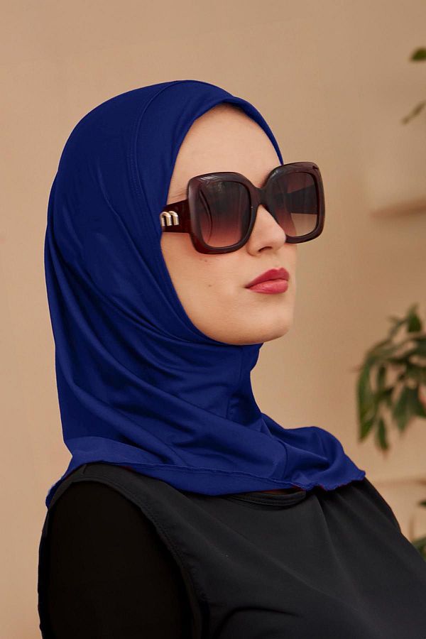 Remsa Mayo-وشاح سباحة باللون الأزرق الداكن الفاتح - حمام السباحة والبحر RBE-01 1
