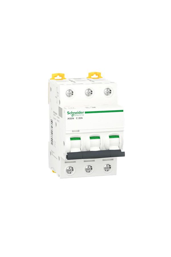 Schneider Electric-Acti9 Ik60n A9k24320 20a - 3P 6KA C Curve Fuse 1