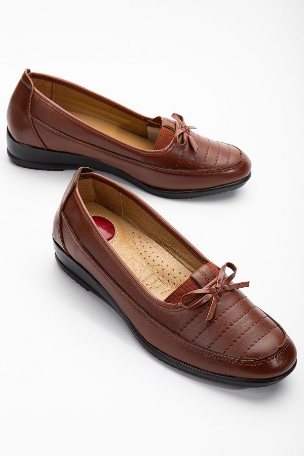 Waresta-Wrst08-1 Pantofi de damă ortopedici cu toc gel din piele naturală 1