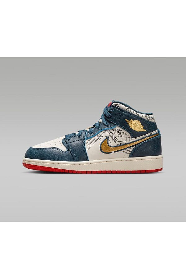Air jordan 1 mid basketball shoes deals