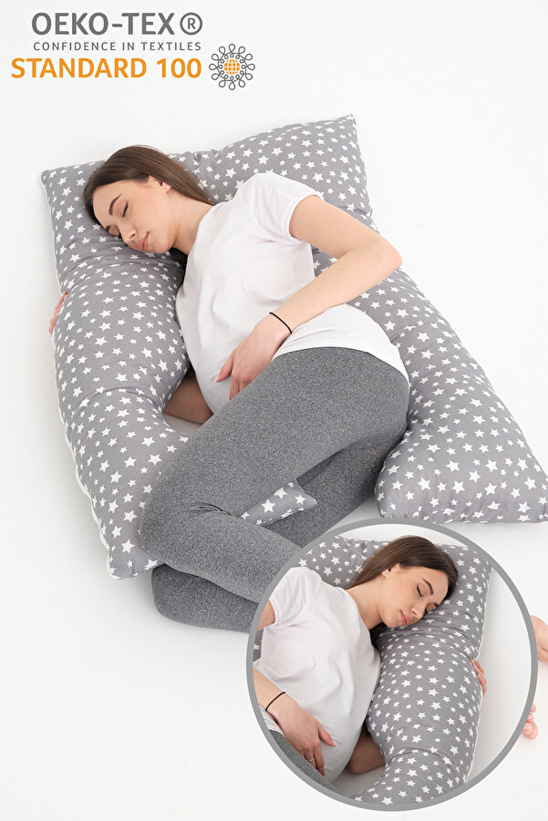 Genel Markalar Hamilelik Yastık Ortopedik  Bacak Arası Boyun Ve Karın Destekli Hamile Yastığı Hamile Uyku Yastığı