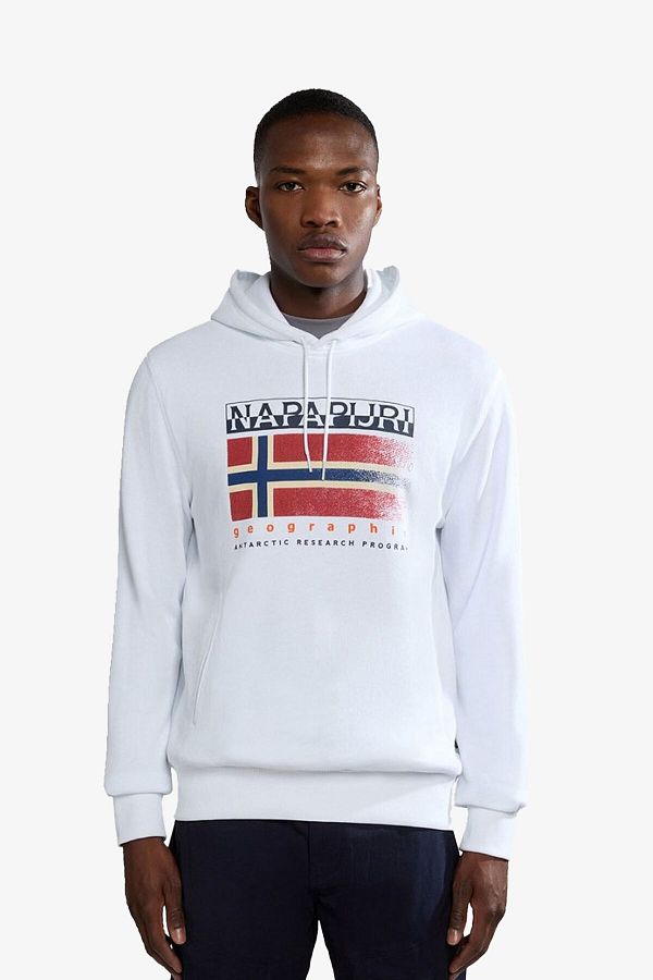 Napapijri B Kre s H Men s White Sweatshirt NP0A4HPE0021 Trendyol