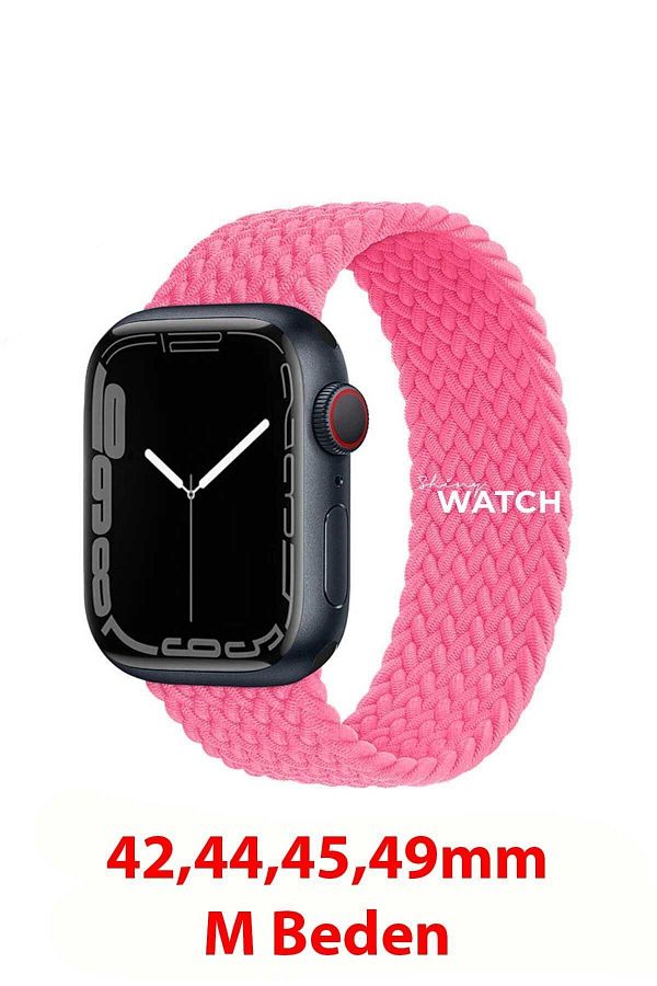ShinyTECH-Apple Watch Flamingo Color Mesh Band - 42/44/45/49mm W10 46/49mm m 1