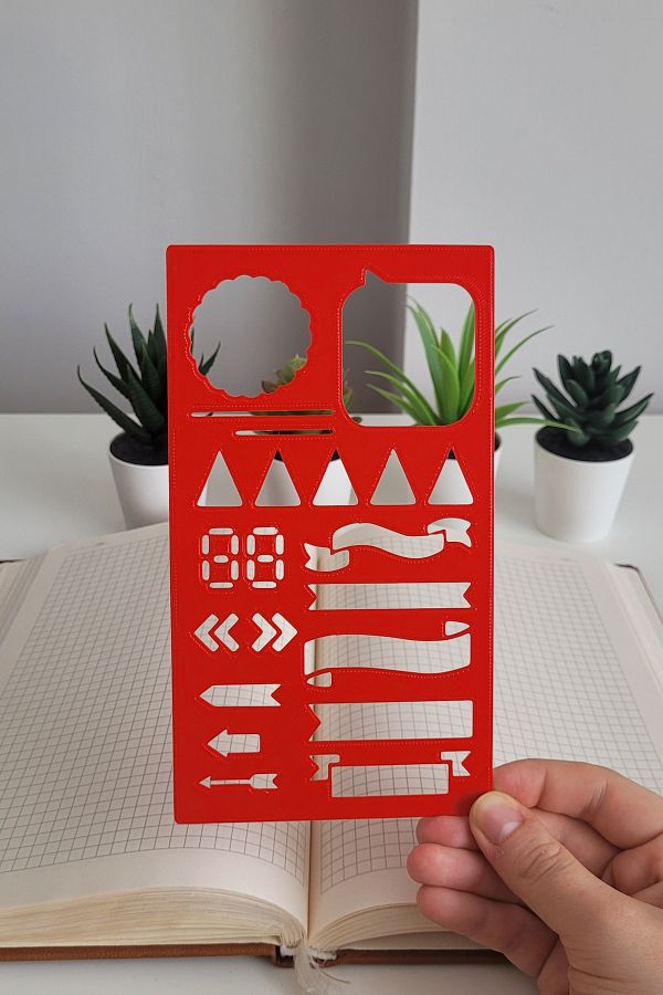 Karmelom Studio-Bullet Journal Digital Number Detailed Template Ruler 1
