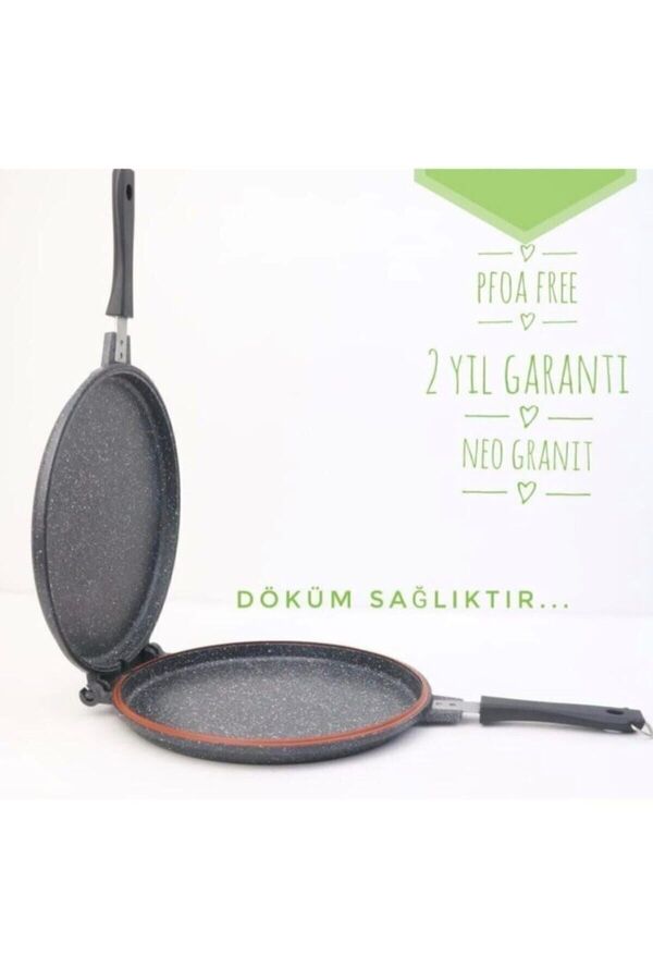 ThermoAD-28 cm Double Sided Fish Pan Cast 1