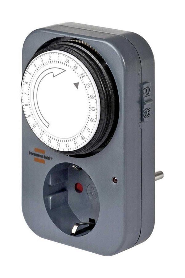Brennenstuhl-24 Hour Timer Mz 20-1 Socket 1