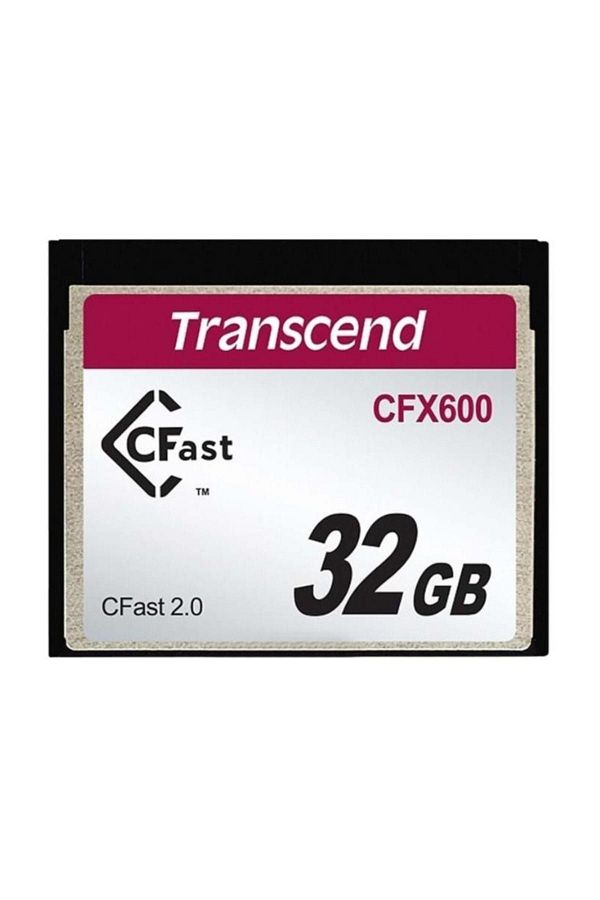 Transcend-بطاقة ذاكرة سعة 32 جيجابايت CFX600 CFast 2.0 CF 1