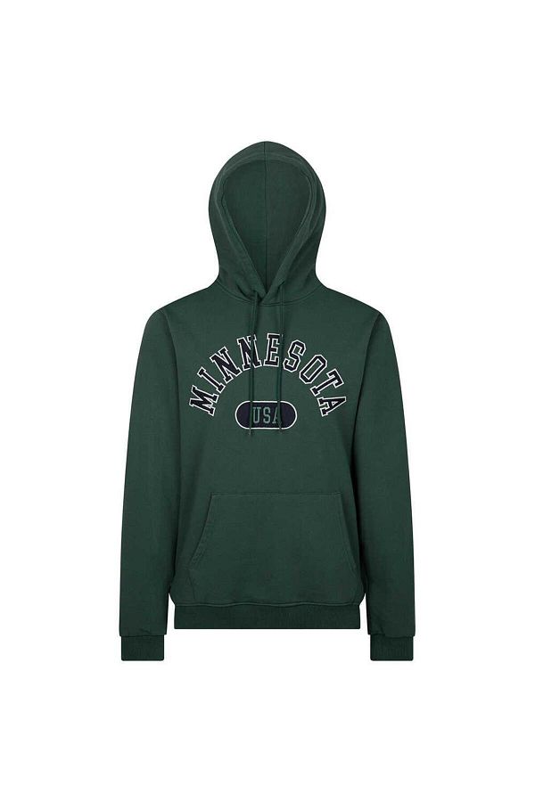 Superfly Men's Hooded Sweat Men's Green Sweatshirt 23191-7 - Trendyol