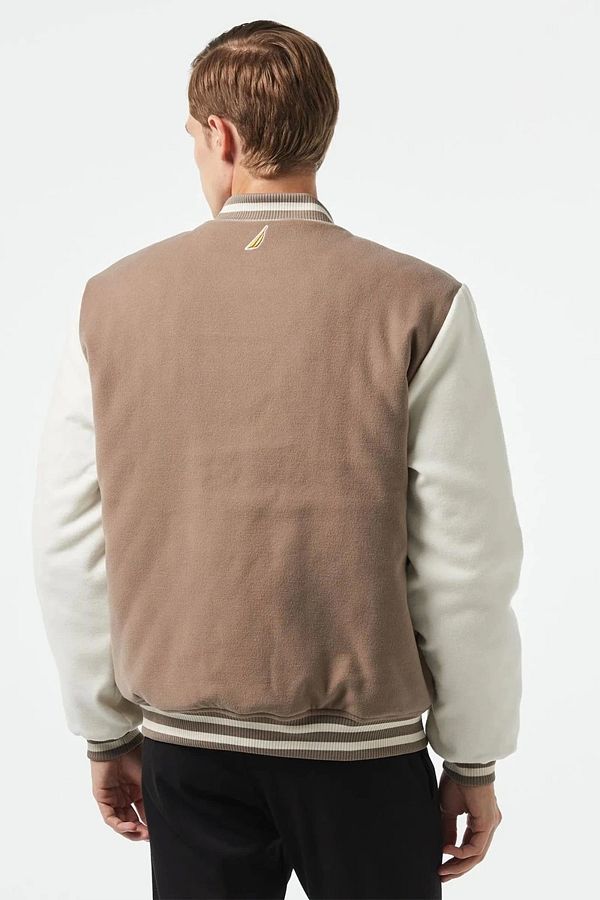 Nautica Men s Bomber Logo Jacket Trendyol
