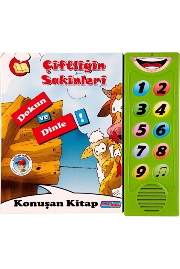 Smarteach Çiftliğin Sakinleri Sesli Kitap -dokun Dinle Arkadaşlık Serisi/konuşan Kitap/sesli Çocuk Kitapları