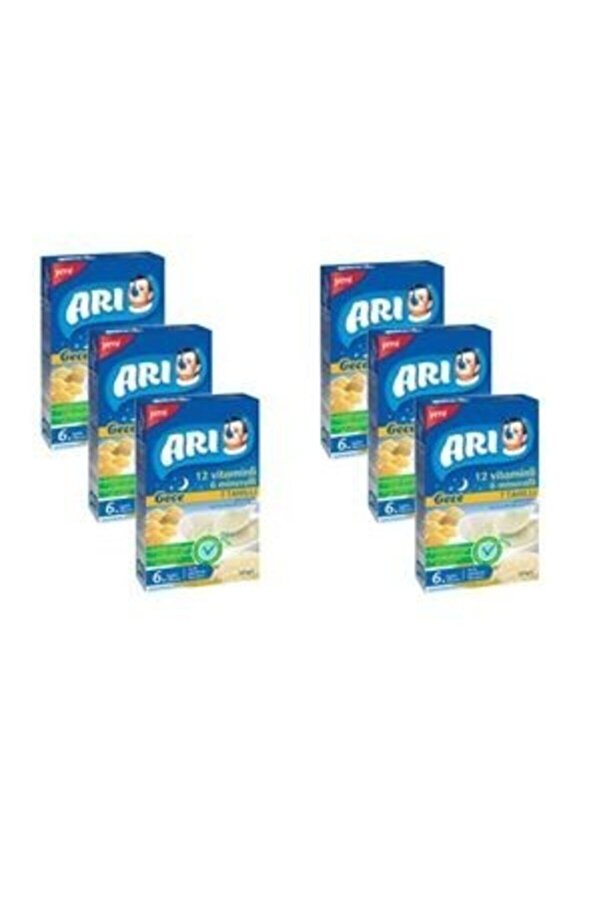 ARI 7 Tahıllı Sütlü (GECE) 250 gr X 6 Adet