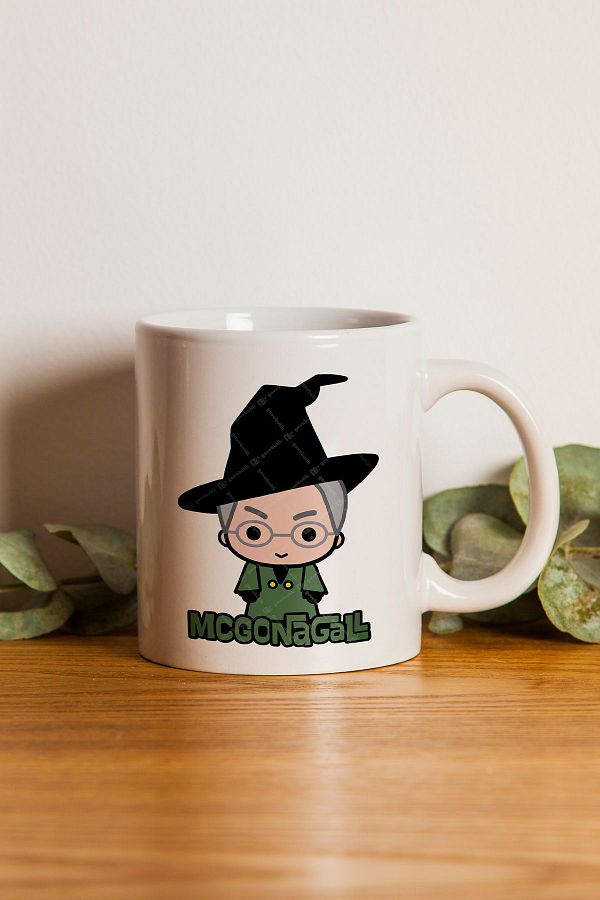 gavebutik-Teacher's Day Gift Mcgonagall Printed Mug - Harry Potter 1