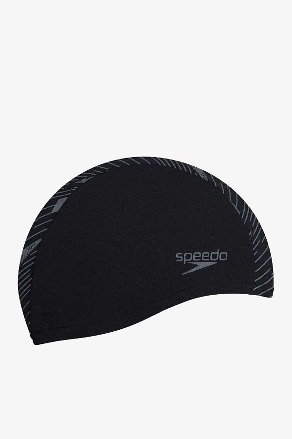 SPEEDO-قبعة سباحة سوداء للجنسين - 8- 1395516763 1