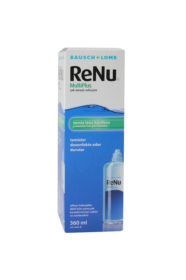 Renu-Bausch Lomb Renu Multiplus - 360 ml Solution, Multi-Purpose 1