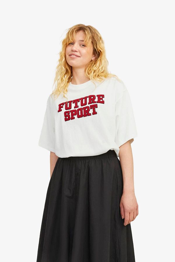 JJXX-Tricou alb BlancdeBlanc Jxrırı pentru femei - 12263679 1