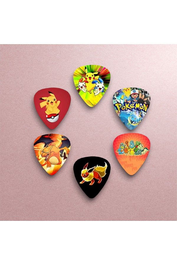 Pokemon guitar picks top