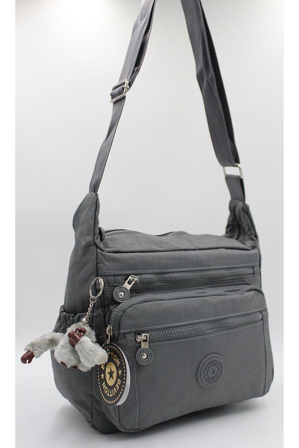 Bevitton-Women's Gray Postal Shoulder Bag 4100 1