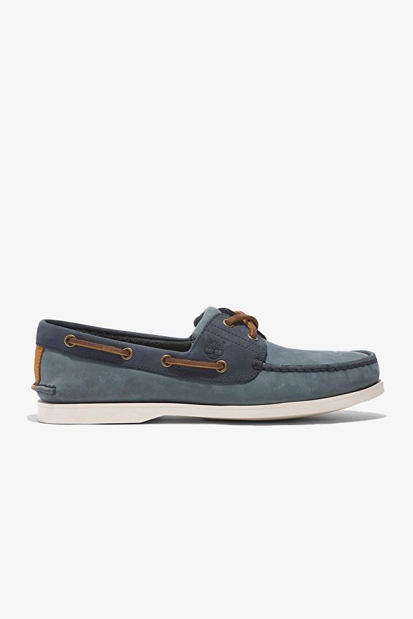 Timberland boat shoes blue top