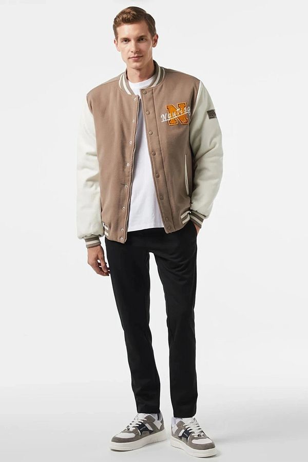 Nautica logo bomber discount