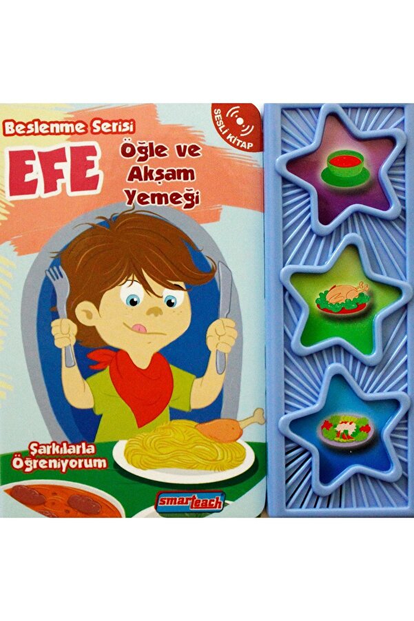 Smarteach Efe Beslenme Serisi Öğle Ve Akşam Yemeği Sesli Kitap