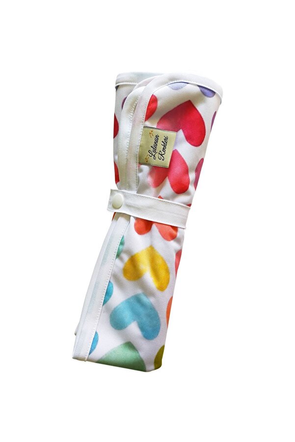 Lulunun Renkleri Yıkanabilir Bambu Alt Açma Ve Bebek Bakım Örtüsü