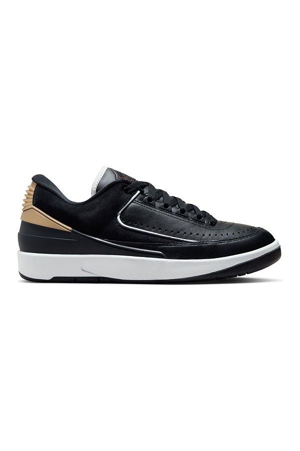 Jordan 2 black and gold deals