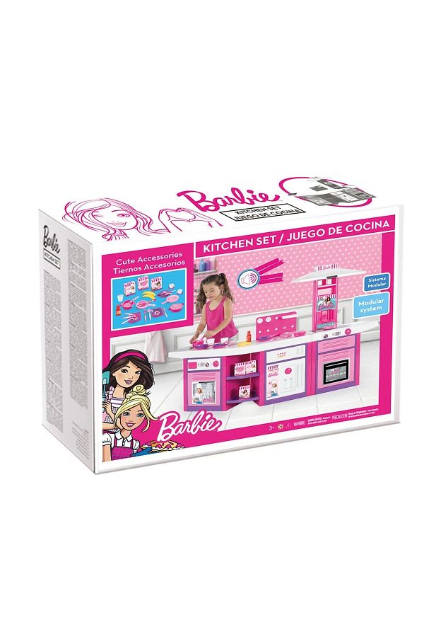 Barbie modular kitchen set on sale