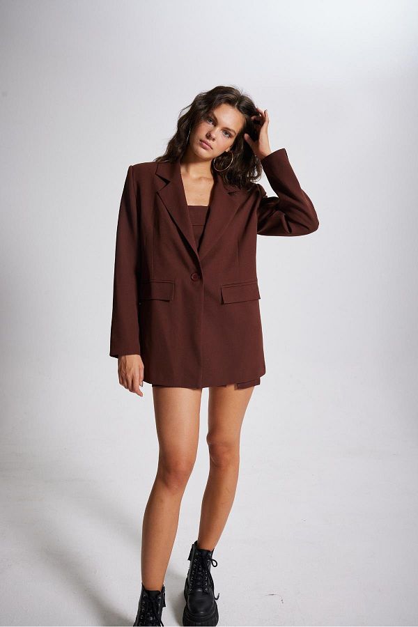 HOLLY LOLLY-Barna Panky Blazer dzseki 1