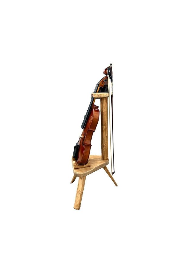 WOOD CORNER-Wooden Violin Stand (DEMONTE) 1