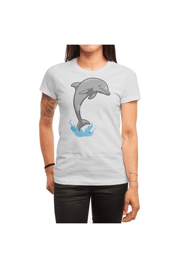 Fizello-Dolphin Over Water - Tricou sport ușor 1