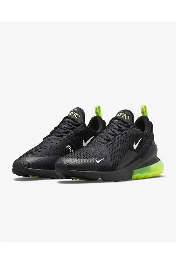 nike air max 270 black and neon
