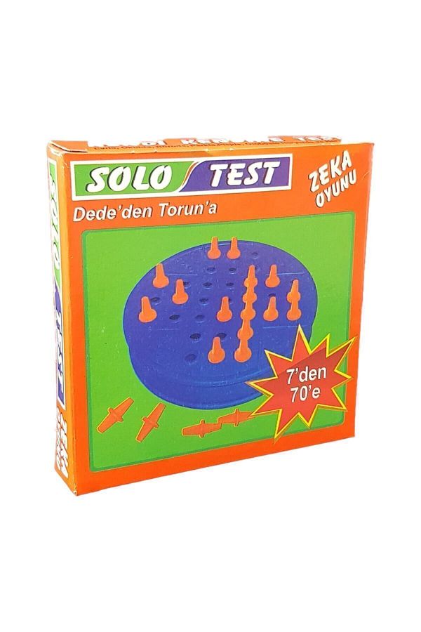 Solo-Test Intelligence Game - Toy Design 1