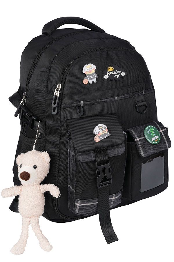 Relaxion Boy s First School Bag Rlx 1453 1454 Black Backpack Trendyol