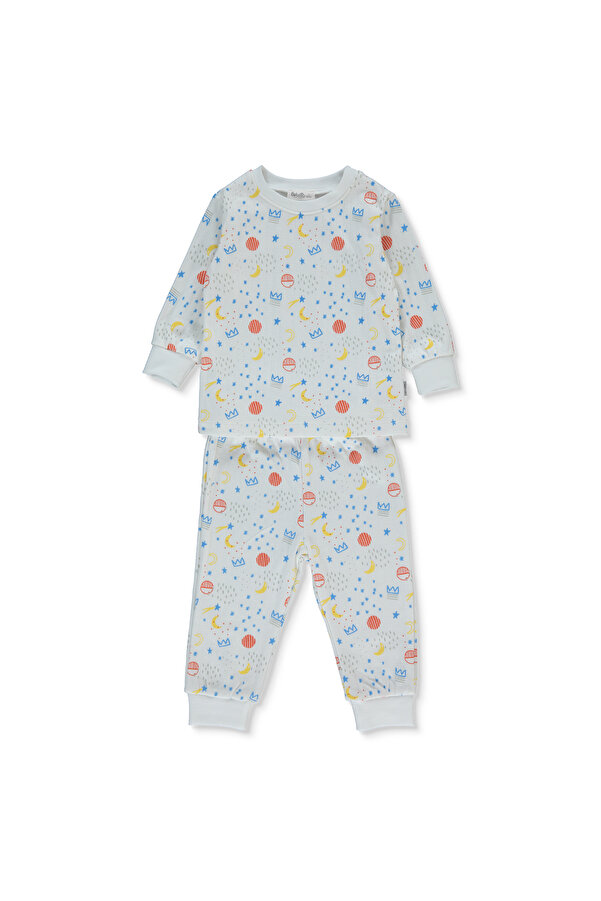 Pajamas Pyjama Petit Prince Bebetto Ecru Interlock 2-Piece Pajama